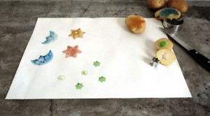 Potato stamps