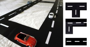 Carreteras en el salón