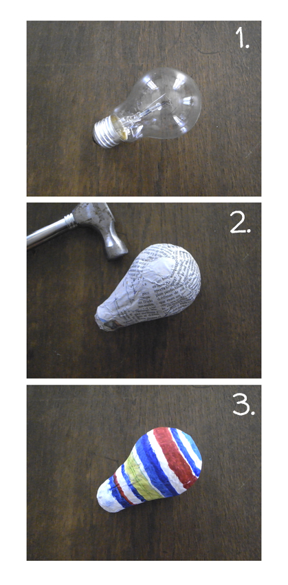 Light bulb maraca