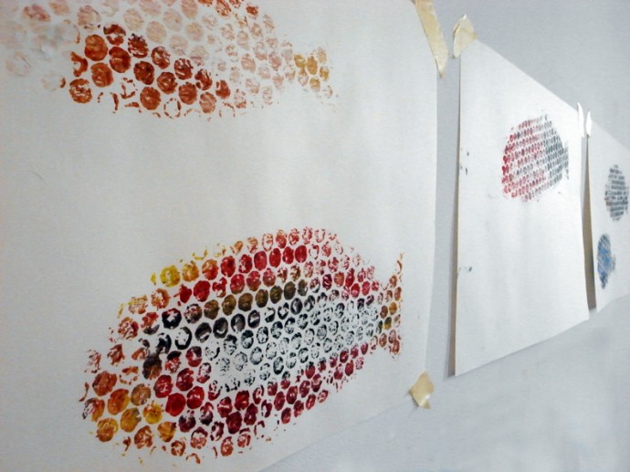 Peces estampados