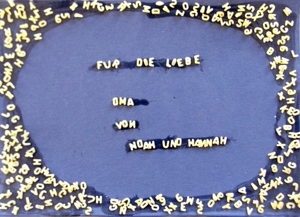 Eine Nachricht für die Omas