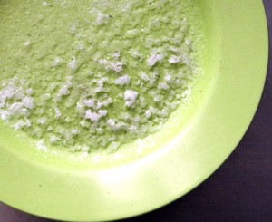 Salz aus Meerwasser