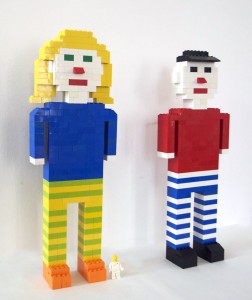 Selbstbildnis aus Lego
