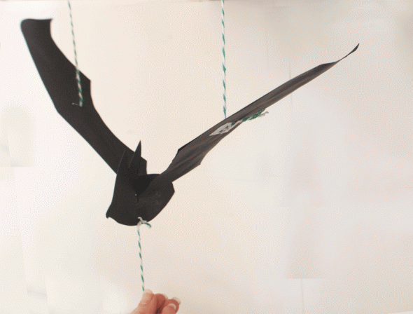 fledermaus bat murcielago papel papier paper halloween craft manualidad basteln children kinder niños