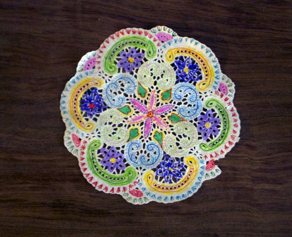 Mandala de blonda