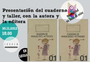Presentación del cuaderno en Leolo