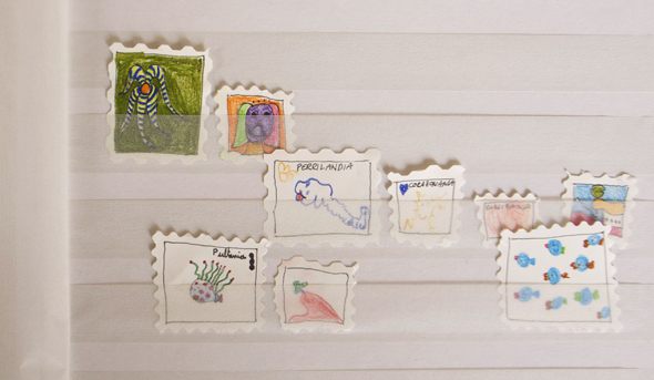 Briefmarken erfundener Länder