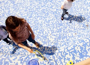 Playing in an empty pool