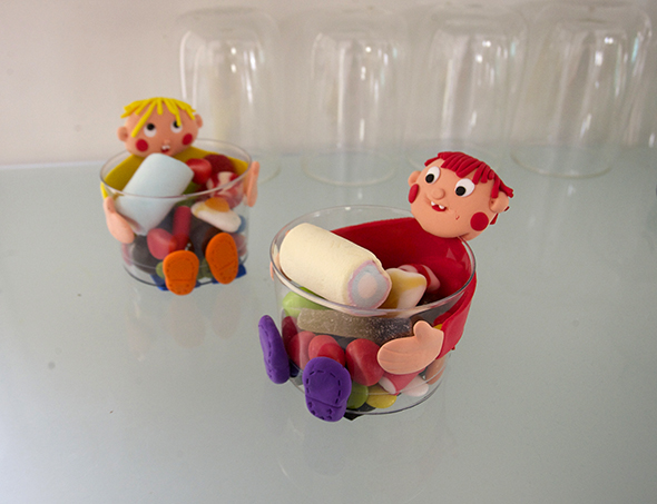 Air-dry foam clay