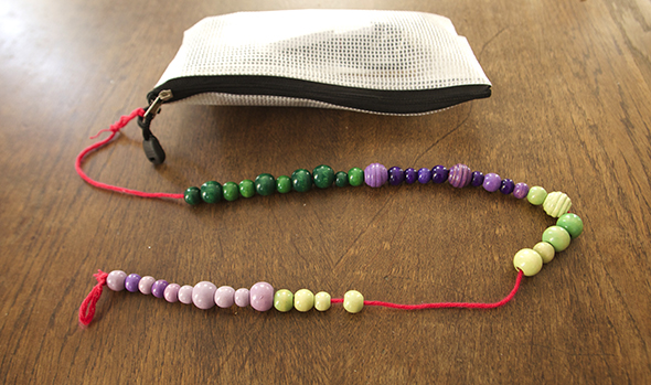 Abacus necklace