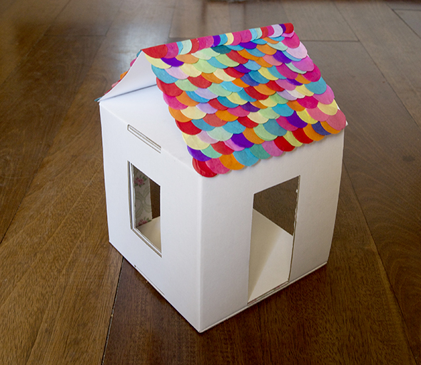 casa roof techo dach confetti konfetti haus dolls kids puppe haus munecas