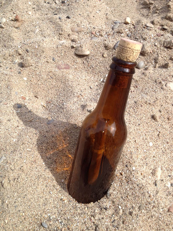 fun spass botella mensage message bottle flaschenpost mar ocean meer kids kinder niños kinder