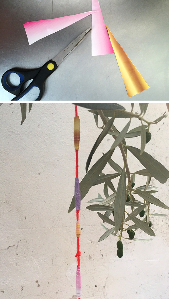 Paper beads