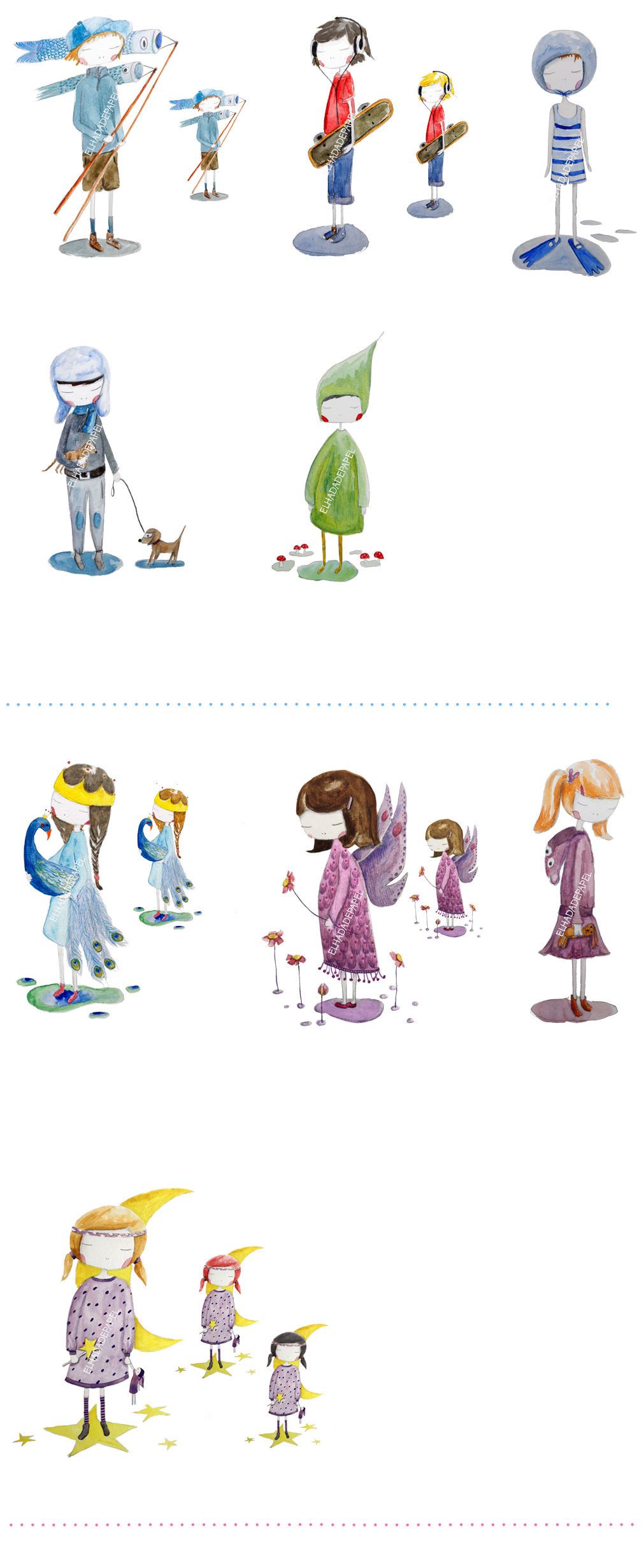 Nuevos personajes para las cantimploras