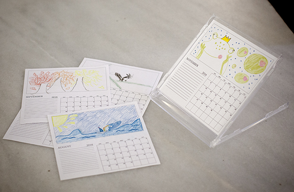 calendar cd kalender calendario imprimible printable drucken kinder kids ninos regalo present pintar malen