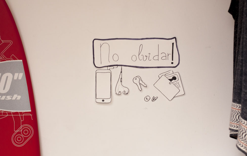 Decoración de pared juvenil
